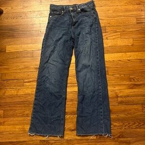 Aeropostale wide leg jeans